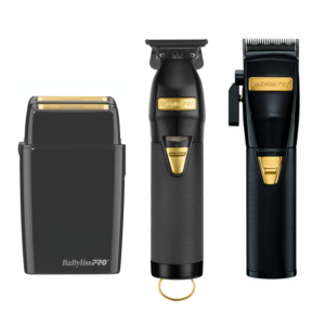 babyliss pro black clipper trimmer and shaver combo